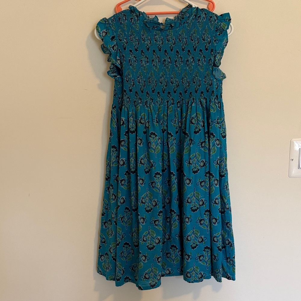 French collection  Dress with Floral Pattern